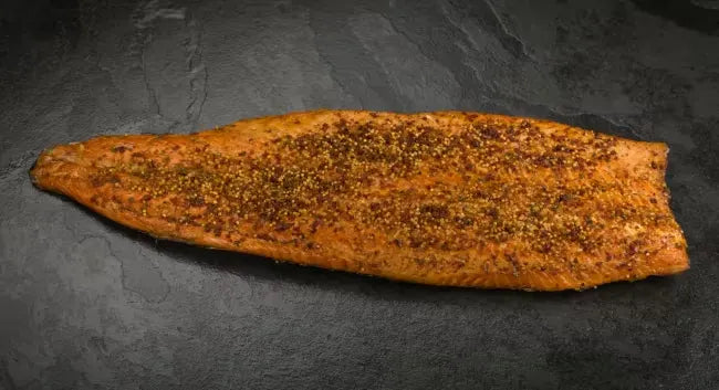 Laks varmrøkt pepper/paprika Bergen Røkeri