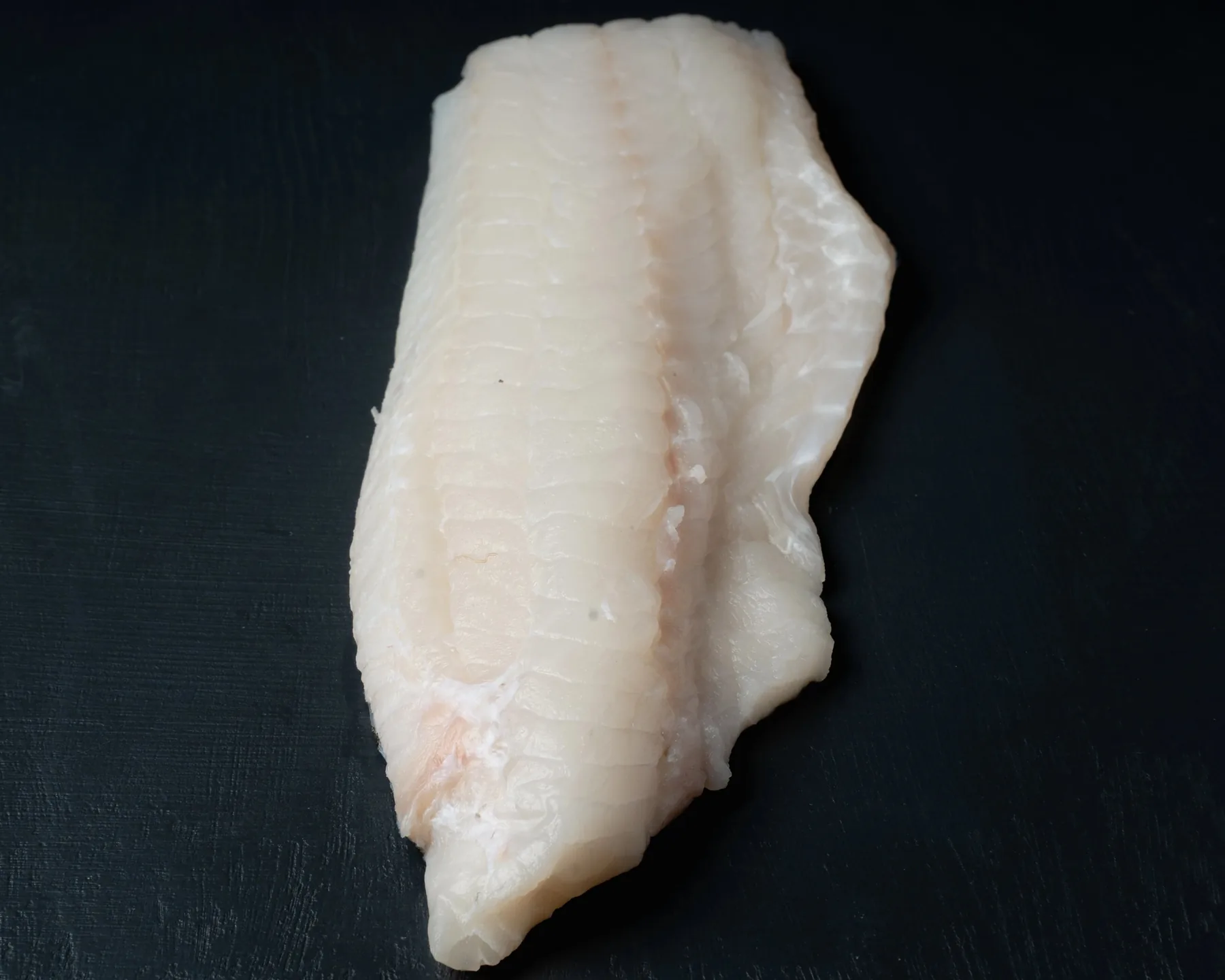 Fersk torsk filet fra Havøyet, pakket på is