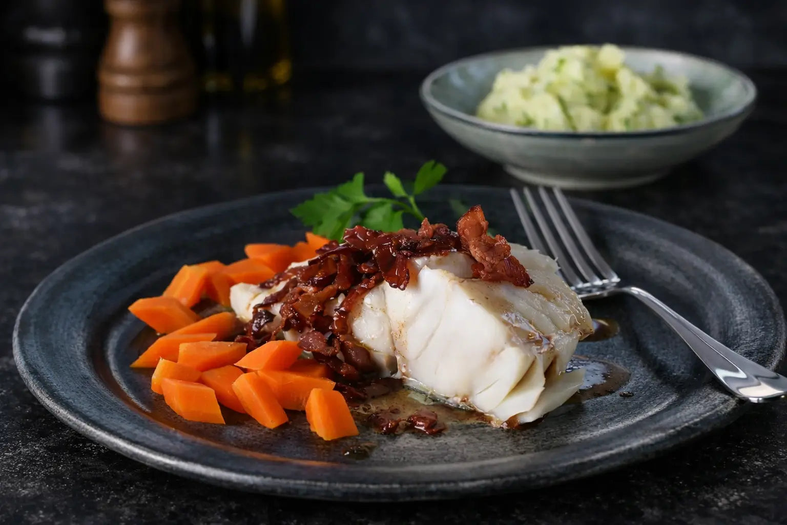 Hvordan koke lettsaltet torsk