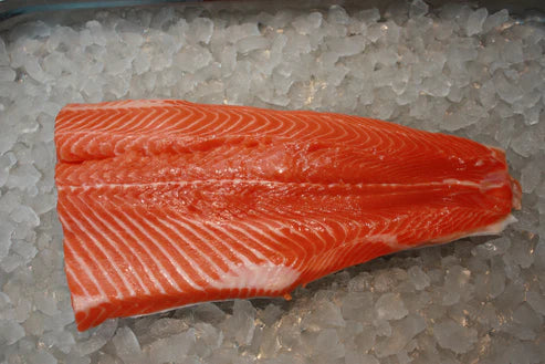 Laks filet m/skinn 250g