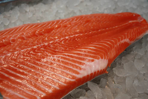 Laks filet m/skinn 250g