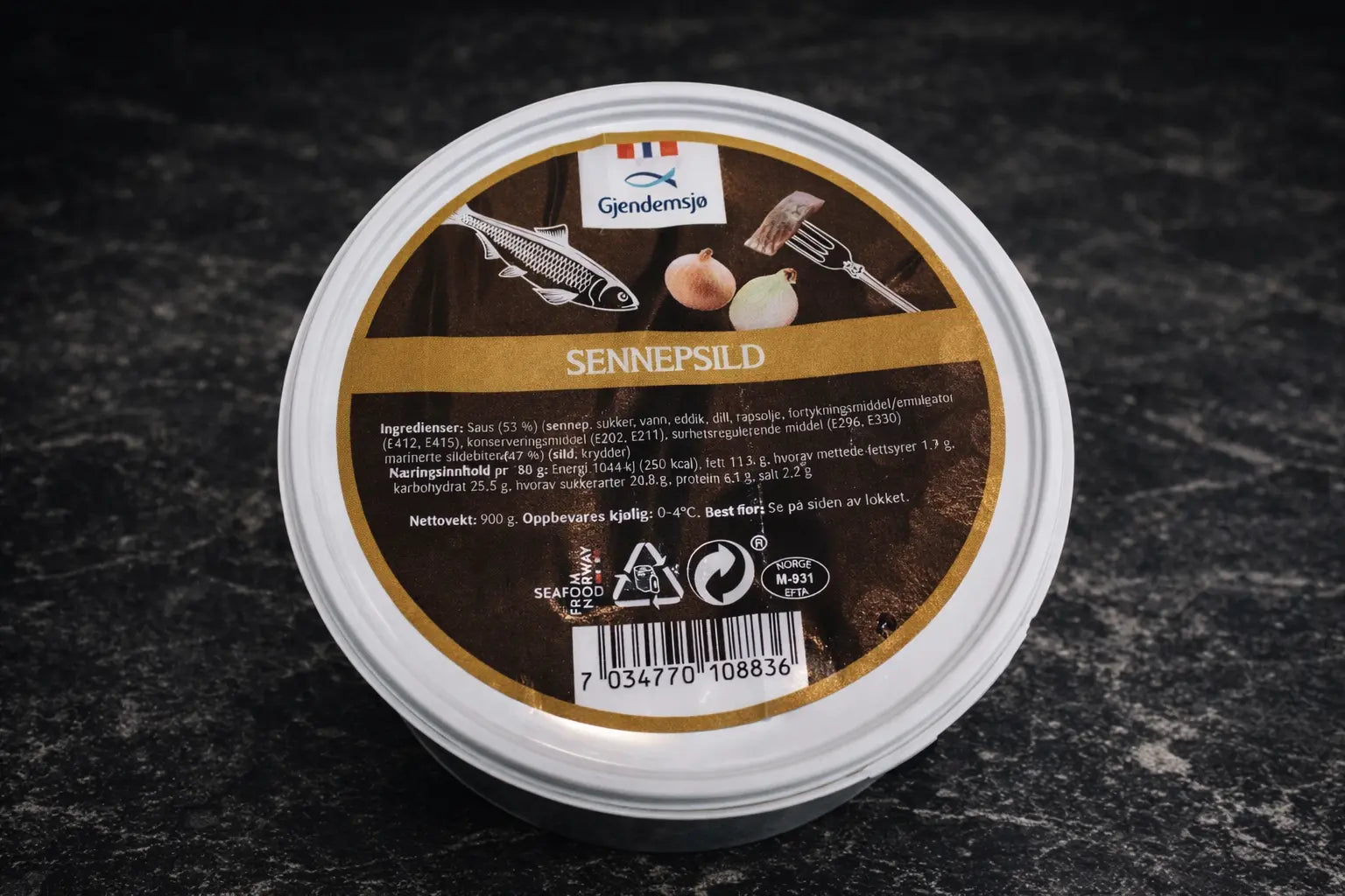 Sennepsild fra Gjendemsjø, levert av Havøyet. Havøyet leverer hjem til alle i Bergen og omegn. 